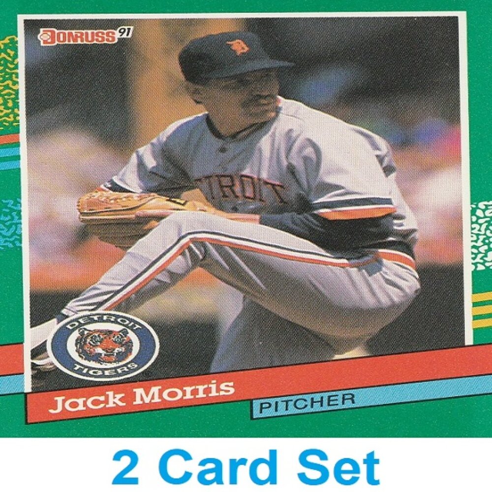 Jack Morris MLB Card Collection